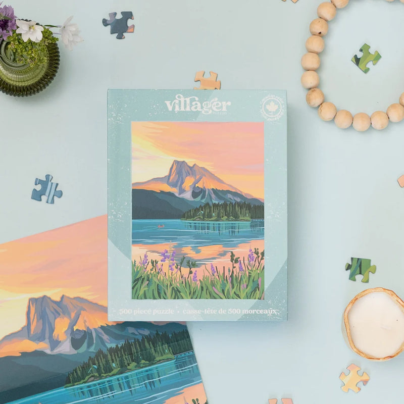 Villager Puzzle 500 Piece Yoho National Park