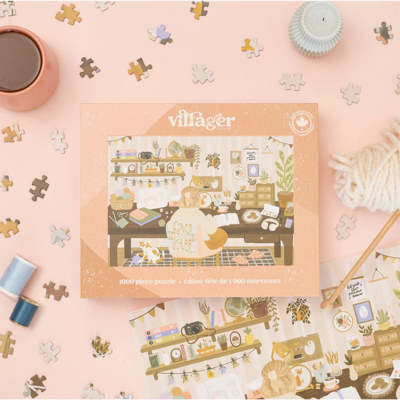 Villager Puzzle 1000 Piece Grandma Hobbies