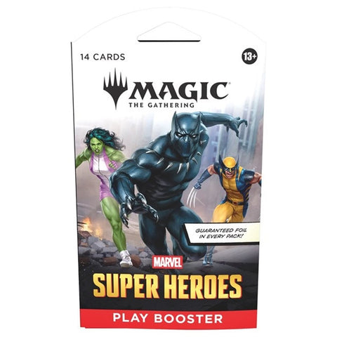 MTG Marvel Super Heroes Sleeved Play Booster