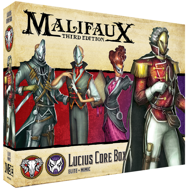 Malifaux Guild/Neverborn Lucius Core Box