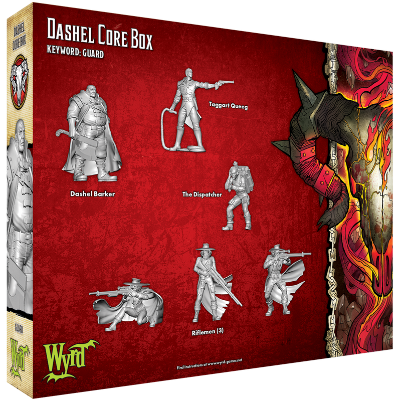 Malifaux Guild Dashel Core Box