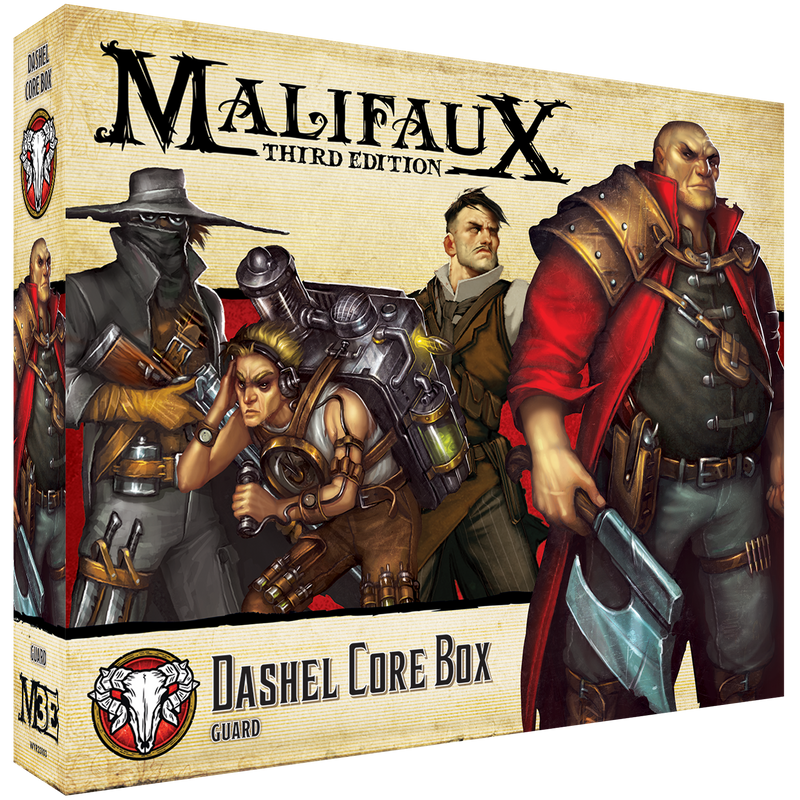 Malifaux Guild Dashel Core Box