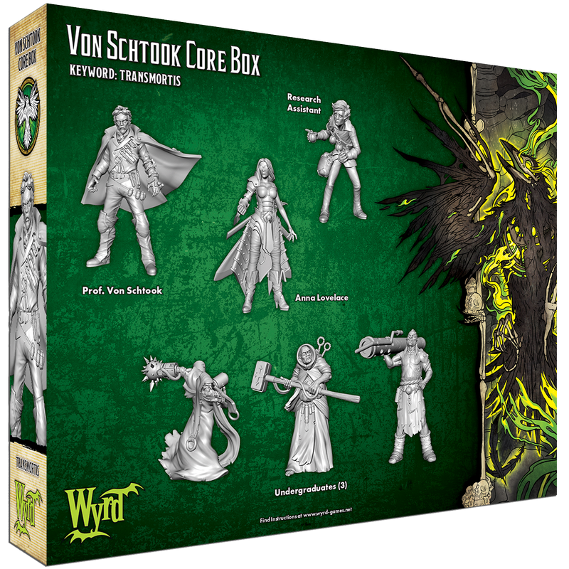 Malifaux Resurrectionist Von Schtook Core Box