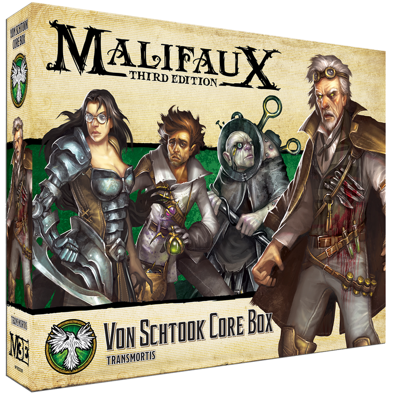 Malifaux Resurrectionist Von Schtook Core Box