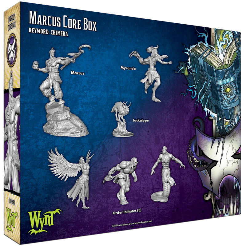 Malifaux Arcanists/Neverborn Marcus Core Box