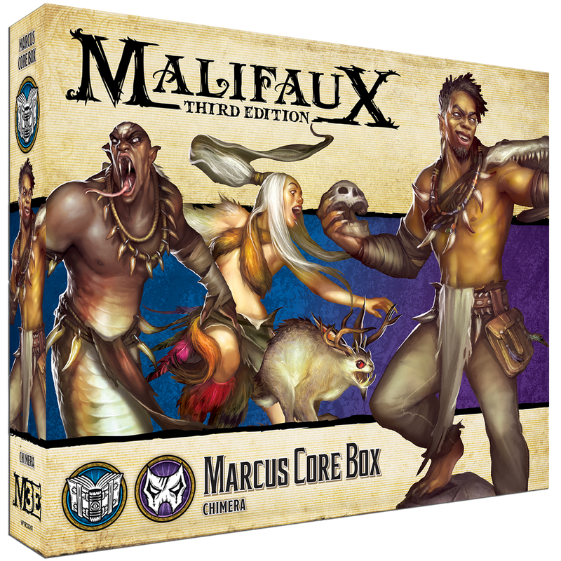 Malifaux Arcanists/Neverborn Marcus Core Box