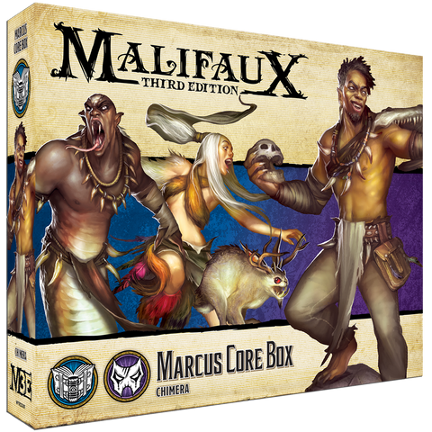Malifaux Arcanists/Neverborn Marcus Core Box