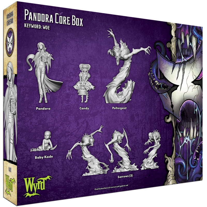 Malifaux Neverborn Pandora Core Box