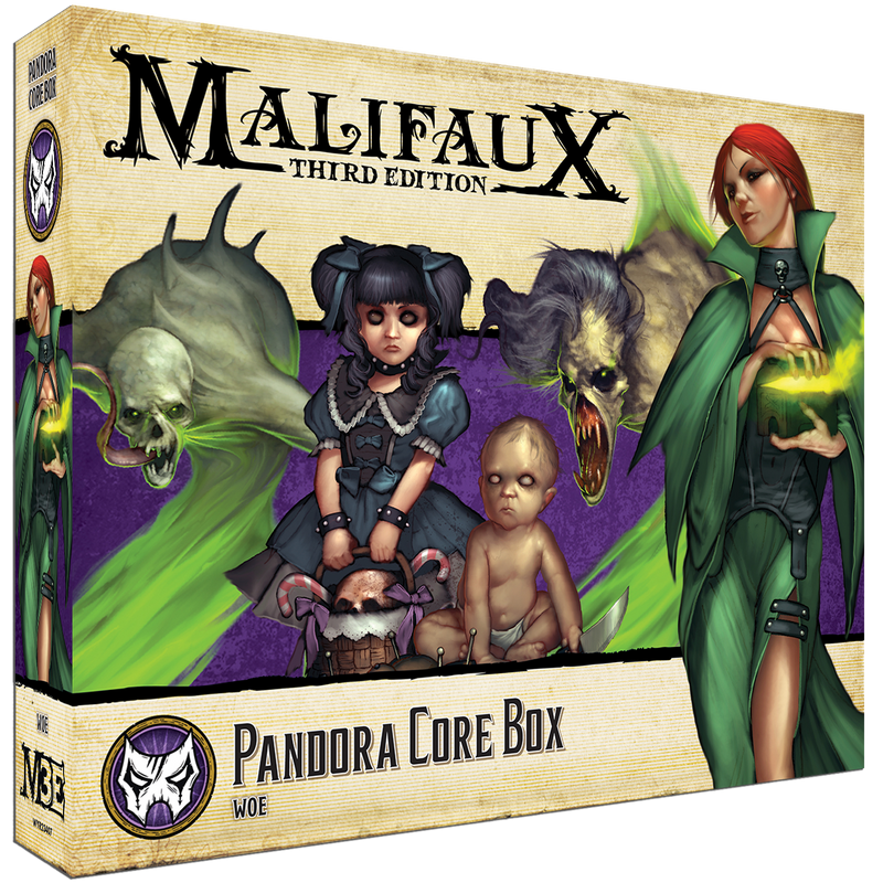 Malifaux Neverborn Pandora Core Box