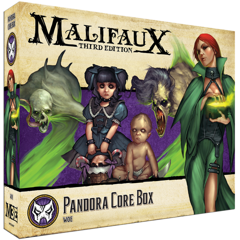 Malifaux Neverborn Pandora Core Box