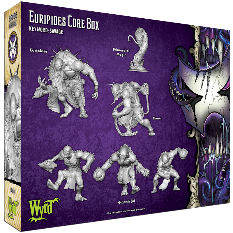 Malifaux Neverborn Euripides Core Box