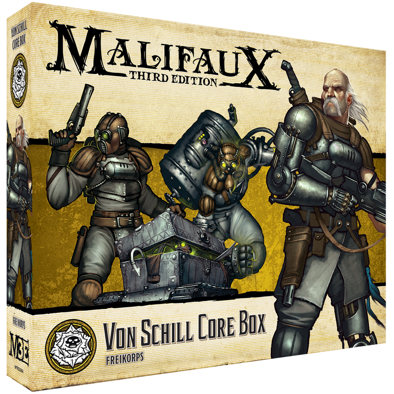 Malifaux Outcast Von Schill Core Box