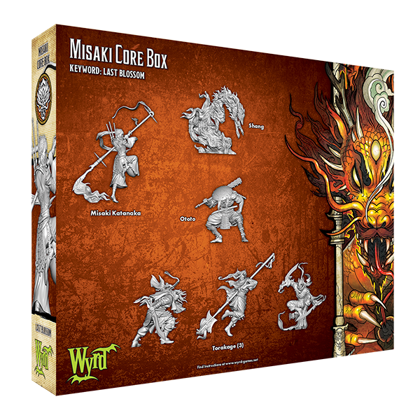 Malifaux Ten Thunders Misaki Core Box