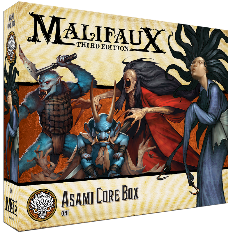 Malifaux Ten Thunder Asami Core Box