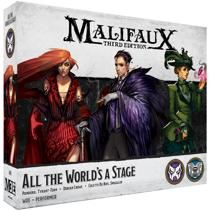 Malifaux Neverborn/Arcanists All the World's a Stage