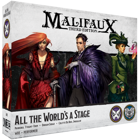 Malifaux Neverborn/Arcanists All the World's a Stage