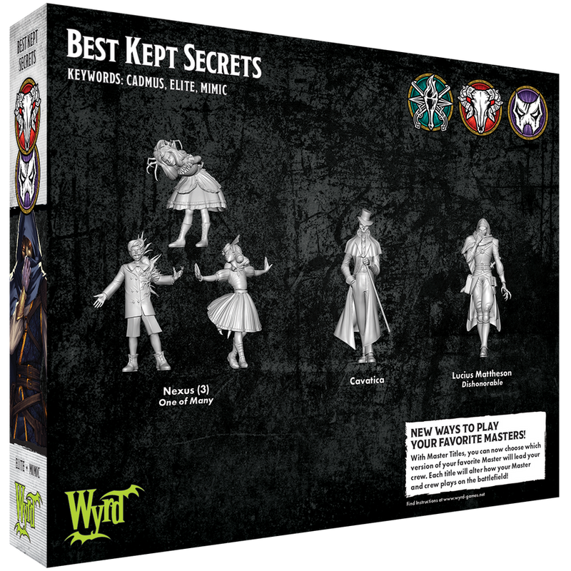 Malifaux Guild/Explorer's Society/Neverborn Best Kept Secrets