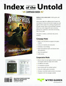 Malifaux Fourth Edition Index of the Untold Campaign Book