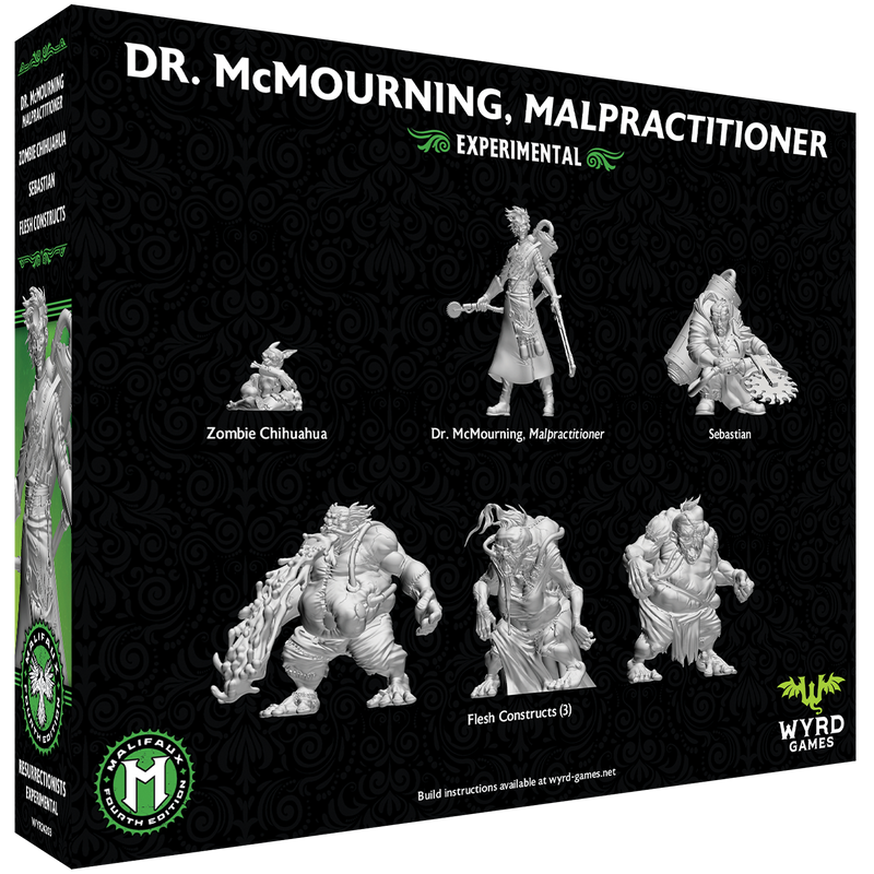 Malifaux Resurrectionists Dr. McMourning, Malpractitioner