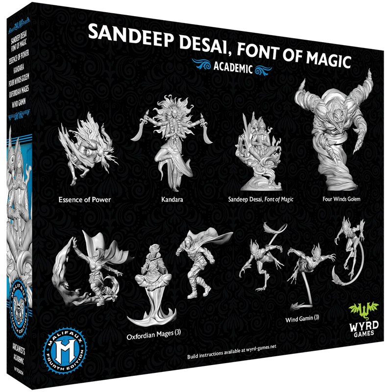 Malifaux Fourth Edition Sandeep Desai, Font of Magic