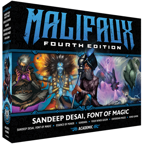 Malifaux Fourth Edition Sandeep Desai, Font of Magic