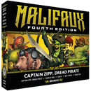 Malifaux Fourth Edition Captain Zipp, Dread Pirate
