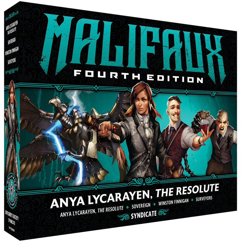 Malifaux Explorer’s Society Anya Lycarayen, The Resolute