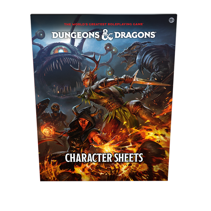 Dungeons and Dragons 5th Edition 2024 Character Sheets