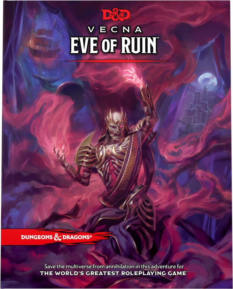 *Pre-Order* Dungeons and Dragons 5th Edition Vecna Eve of Ruin *Releases Tuesday, May 21st 2024*