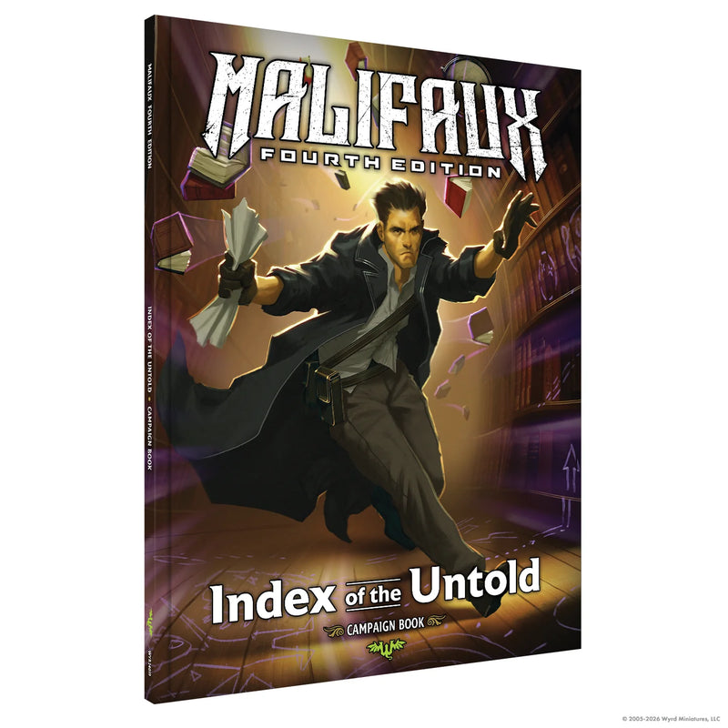 Malifaux Fourth Edition Index of the Untold Campaign Book