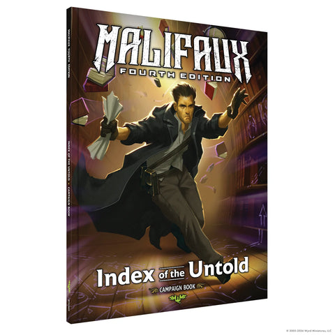 Malifaux Fourth Edition Index of the Untold Campaign Book