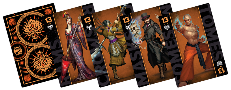 Malifaux Ten Thunders Fate Deck