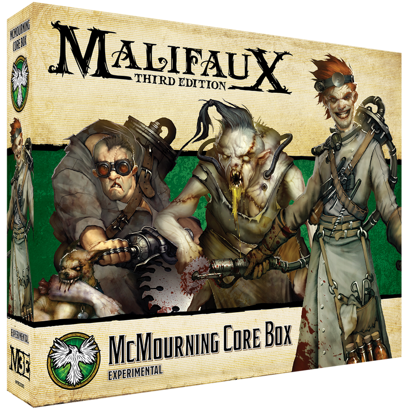 Malifaux Resurrectionist McMourning Core Box