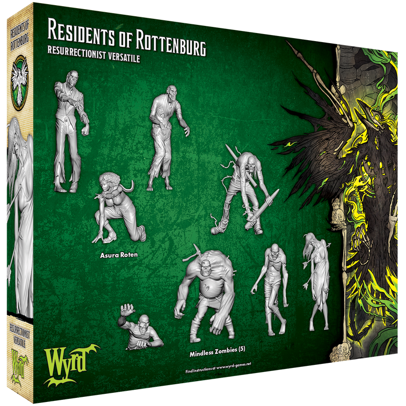 Malifaux Resurrectionist Residents of Rottenburg