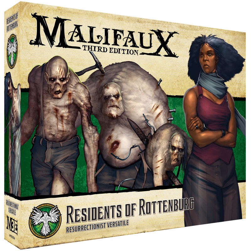 Malifaux Resurrectionist Residents of Rottenburg