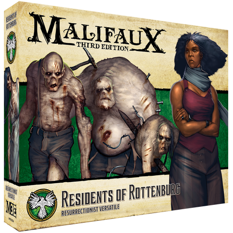 Malifaux Resurrectionist Residents of Rottenburg