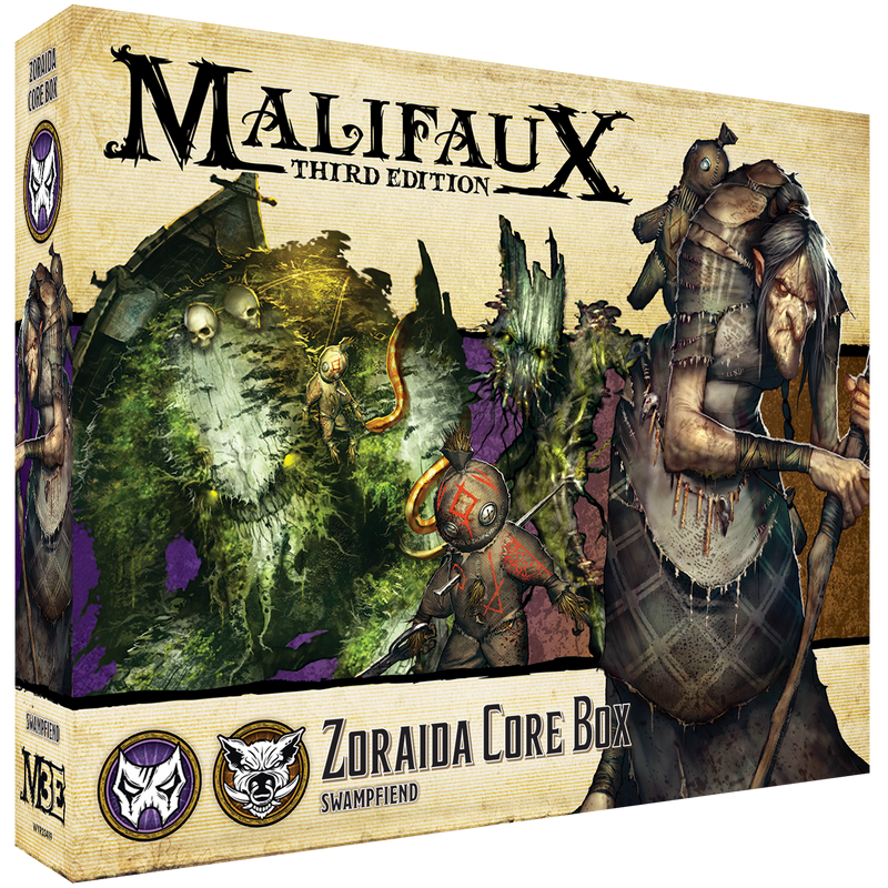 Malifaux Neverborn/Bayou Zoraida Core Box