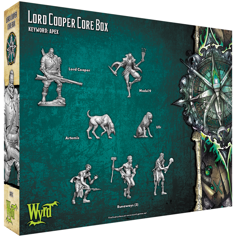 Malifaux Explorer's Society Lord Cooper Core Box