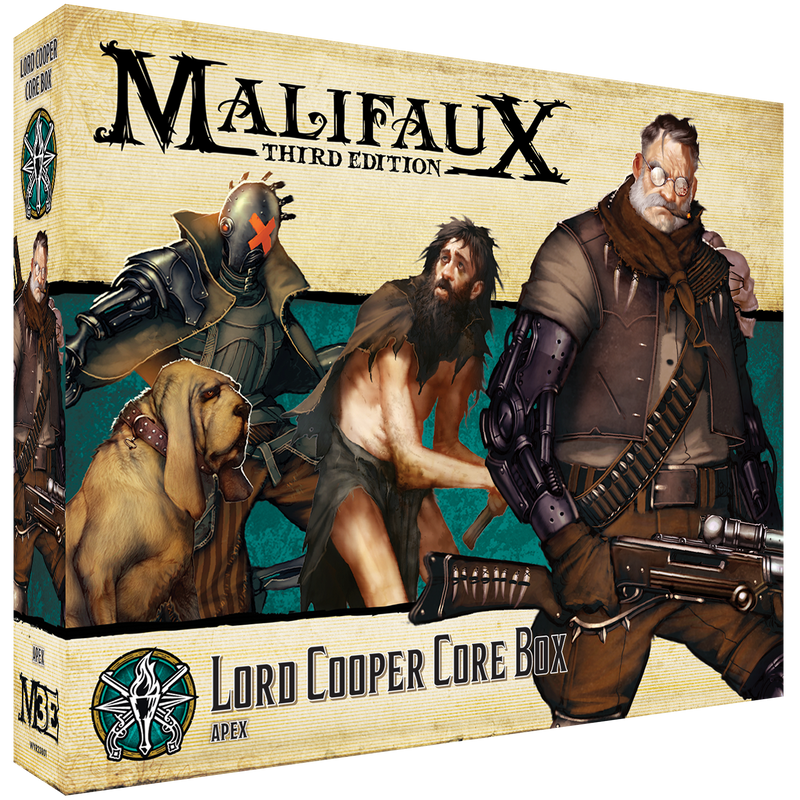 Malifaux Explorer's Society Lord Cooper Core Box