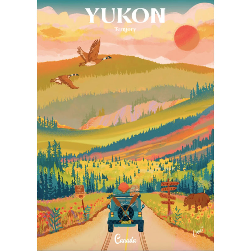 Villager Puzzle 1000 Piece Yukon Road Trip