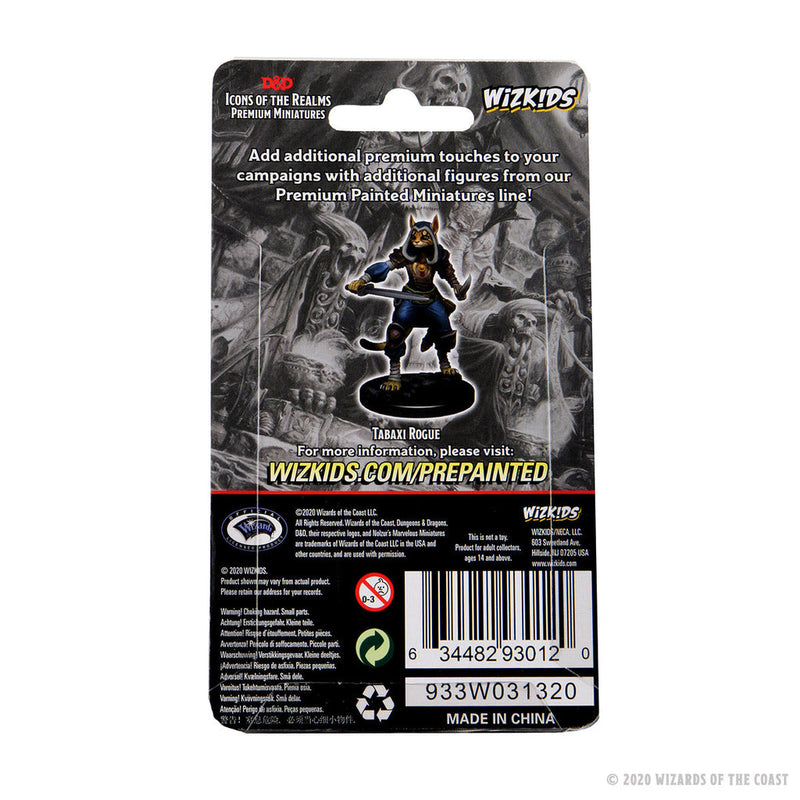 Wizkids D&D Miniature 93012 Female Tabaxi Rogue Prepainted