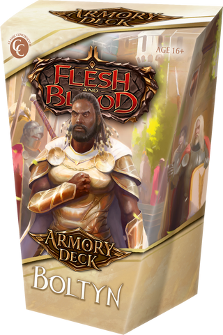 FaB Flesh and Blood Armory Deck Boltyn