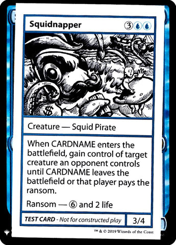 Squidnapper [Mystery Booster Playtest Cards]
