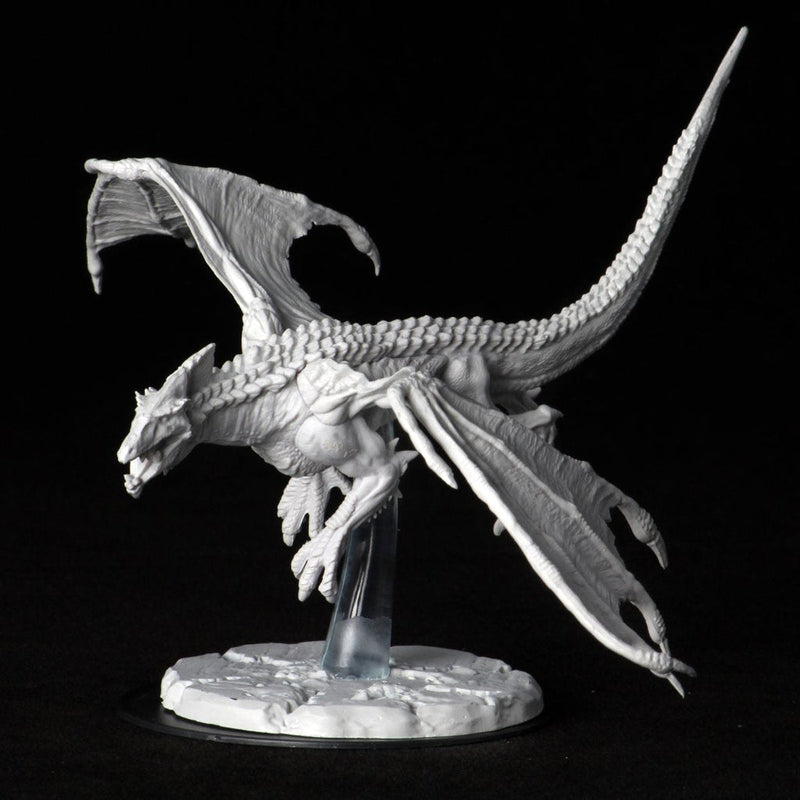 Wizkids Minis D&D 73712 Young White Dragon