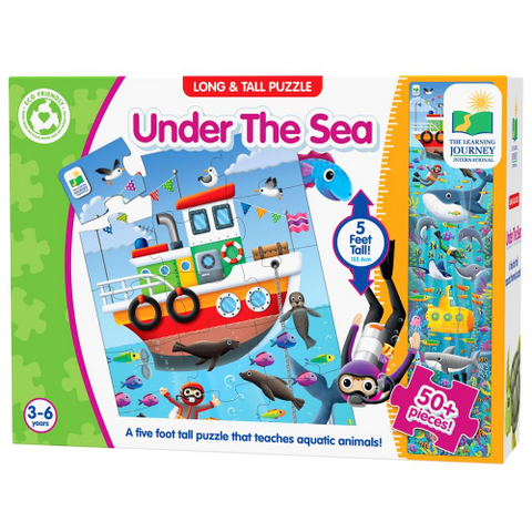 Puzzle 50 Piece Long & Tall - Under the Sea