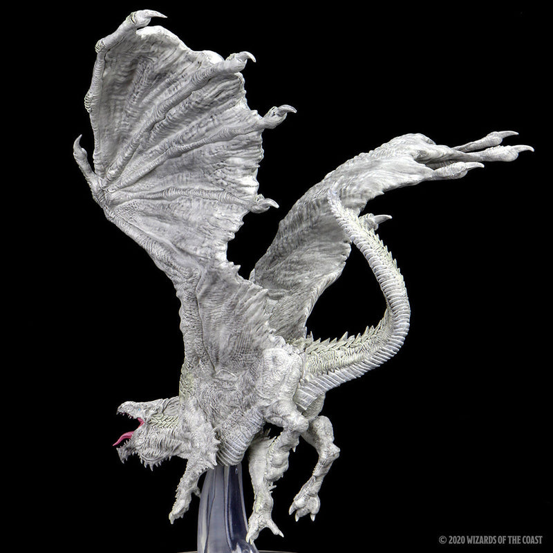 D&D Minis Icons of the Realms : Adult White Dragon