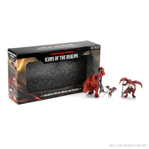 D&D Icons of the Realms: Archdevils Hutijin/Moloch/Titivilus