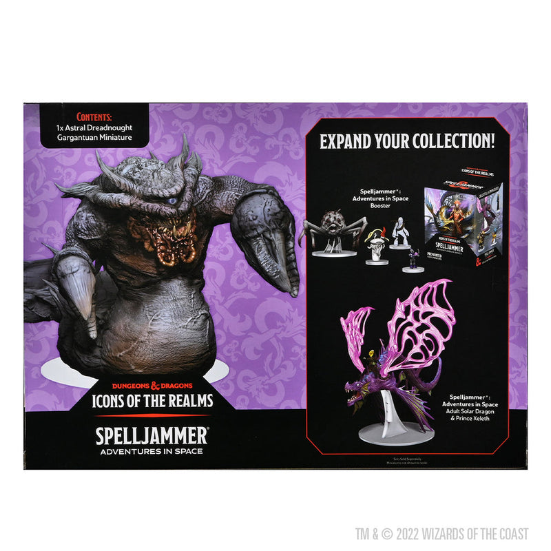 D&D Minis Icons of the Realms Spelljammer Astral Dreadnought