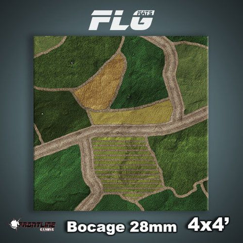 Frontline Gaming Mat 4'x4' Bocage 28mm