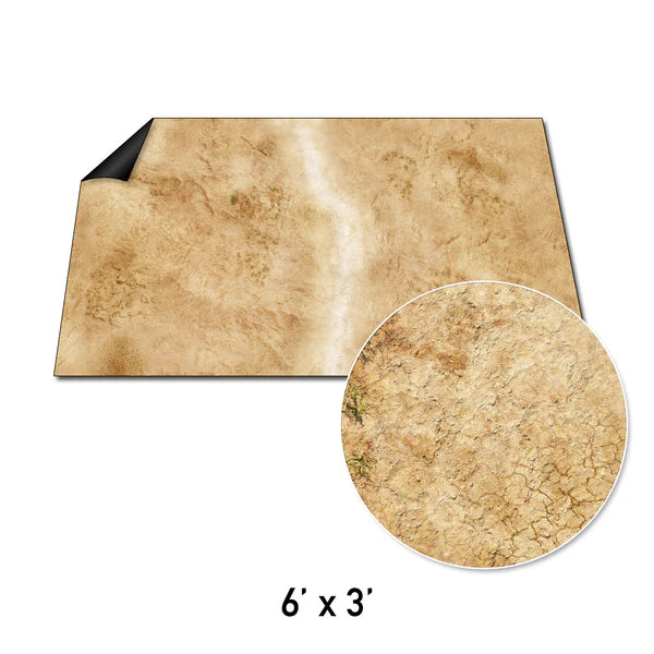 Frontline Gaming Mat 6'x3' Badlands 1